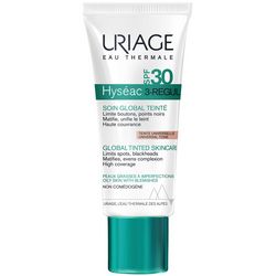 Исеак 3-Regul тональный универсальный уход SPF30 Uriage Hyseac 3-Regul Global Tinted Skincare SPF 30 фото