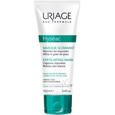 Ісеак м'яка відлущуюча маска-ексфоліант (УЦІНКА) Uriage Hyseac Exfoliating Mask фото