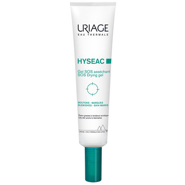 Исеак SOS подсушивающий гель Uriage Hyseac SOS Drying Gel фото