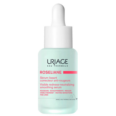 Розельян розгладжувальна сироватка проти почервонінь Uriage Roseliane Serum Lissant Correcteur Anti-Rougeurs фото