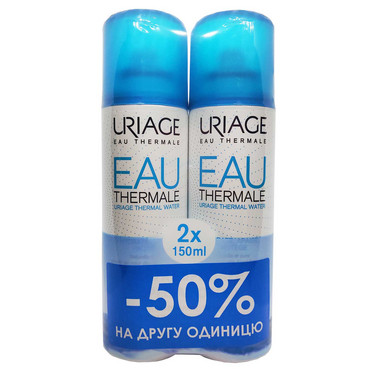 Акционный набор термальной воды Uriage Thermal Water (2*150ml) фото