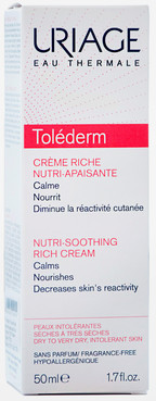 Фото Успокаивающий питательный крем Uriage Tolederm Nutri-Soothing Riche Cream