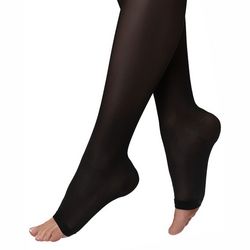 Черные компрессионные короткие чулки 1ККл Venotonia Soft AG Stoсkings фото