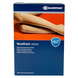Черные компрессионные колготы ВеноТрейн Микро (ККл 1) Bauerfeind VenoTrain Micro фото