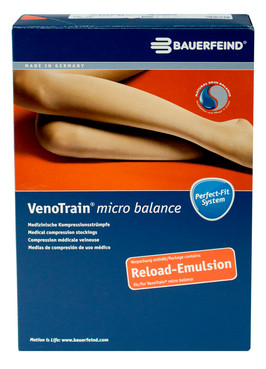 Фото Черные компрессионные гольфы ВеноТрейн Микро Баланс (ККл 2) VenoTrain Micro Balance