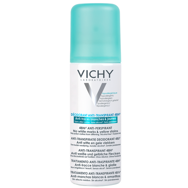 Дезодорант-антиперспірант проти білих і жовтих плям Vichy Deodorant Anti-Transpirant Spray 48H фото