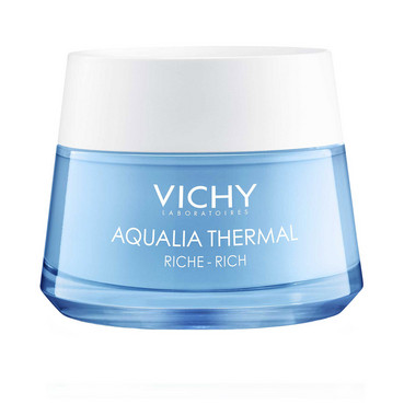 Насичений крем для глибокого зволоження шкіри обличчя Vichy Aqualia Thermal Rich Cream фото