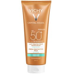 Сонцезахисне зволожуюче молочко для обличчя і тіла, SPF 50+  фото