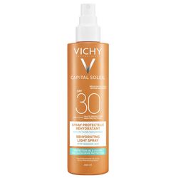 Спрей солнцезащитный водостойкий с гиалуроновой кислотой, SPF 30  фото