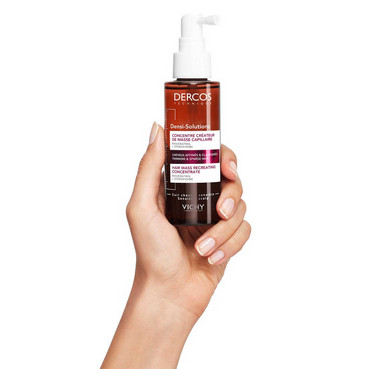 Фото Концентрат для восстановления густоты и объема тонких волос Vichy Dercos Densi-Solutions hair Mass Restoring Concentrate