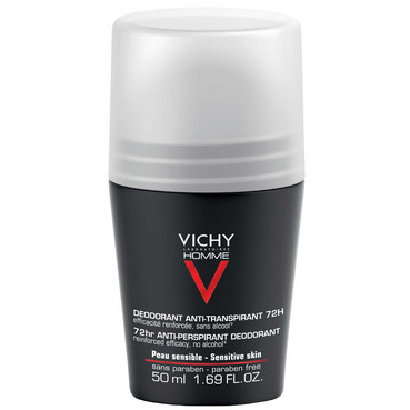 Дезодорант есктра-сильної дії для чоловіків Vichy Homme Deodorant Anti-Transpirant 72H фото