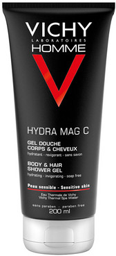 Тонизирующий гель для душа для мужчин Vichy Homme Hydra Mag C Gel Douche фото