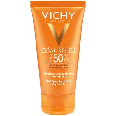 Фото Солнцезащитная матирующая эмульсия для лица Vichy Ideal Soleil Emulsion Anti-Brillance SPF 50+