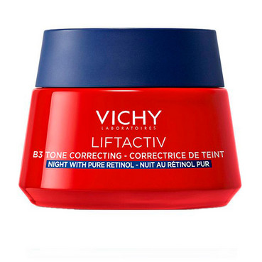 Антивозрастной ночной крем для коррекции пигментных пятен с ретинолом Vichy Liftactiv B3 Night Cream With Pure Retinol фото