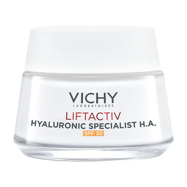 Антивіковий крем для корекції зморшок та пружності всіх типів шкіри обличчя, SPF30 Vichy Liftactiv Hyaluronic Specialist H.A. Cream SPF30 фото