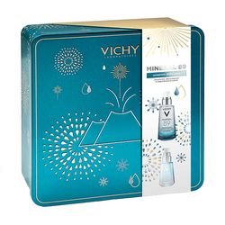 Новорічний набір для комплексного догляду Vichy Mineral 89 New Year (eye/gel/15ml + f/gel/50ml) фото