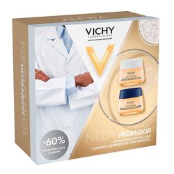 Набір для обличчя під час та після менопаузи Vichy Neovadiol Set (day/crm/50ml + night/crm/50ml) фото