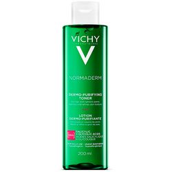 Тоник для очищения жирной кожи лица, склонной к недостаткам и акне Vichy Normaderm Dermo-Prifying Toner фото