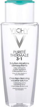 Фото Мицеллярная вода для снятия макияжа с лица и контура глаз Vichy Purete Thermale Micellaire Solution 3in1