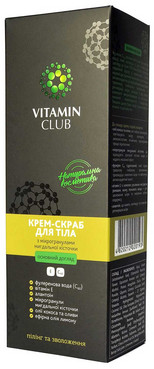 Крем-скраб для тіла з мікрогранулами мигдальної кісточки  фото