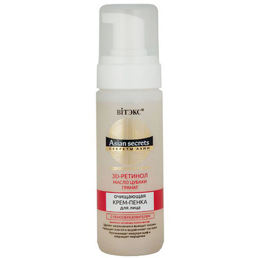 Очищуюча крем-пінка для обличчя (з піноутворювачем) фото