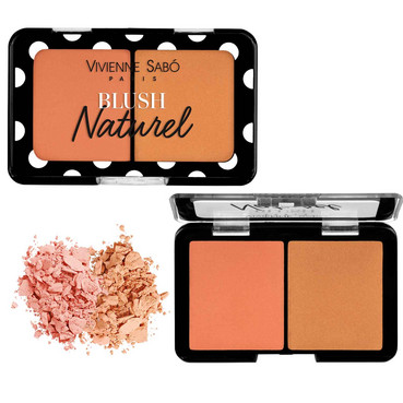 Рум'яна подвійні Vivienne Sabo Blush Naturel фото