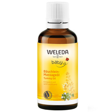 Масло от вздутия животика у младенцев Weleda Baby-Bauchleinol фото
