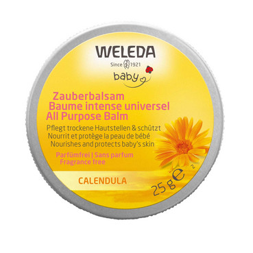 Універсальний чарівний бальзам для дітей з календулою Weleda Baby Calendula Balm фото