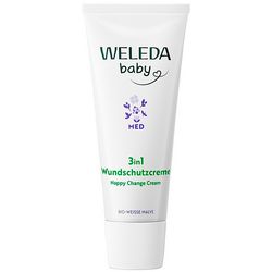 Дитячий крем 3-в-1від попрілостей &bq;Алтей&bq; Weleda Baby Med 3 In 1 Nappy Change Cream фото
