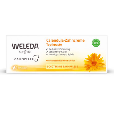 зубна паста &bq;календула&bq; від нальоту weleda calendula zahncreme фото