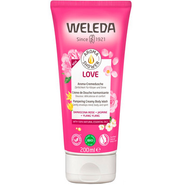 Арома крем-гель для душу Любов Weleda Love Aroma Cream Shower Gel фото