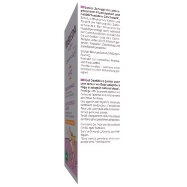 дитячий зубний гель з фтором junior 6-12 років weleda oral care junior fluor toothpaste gel фото