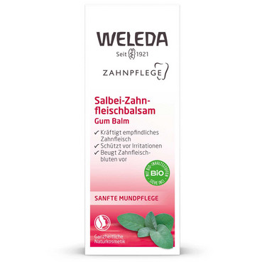 Бальзам для десен Шалфей от кровоточивости десен Weleda Salbei Zahnfleischbalsam (8806) фото