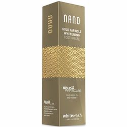 Зубная паста &bq;Интенсивное отбеливание&bq; с ионами золота WhiteWash Laboratories Nano Gold Particle Whitening Toothpaste фото